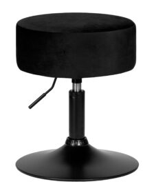 Пуф DOBRIN DANNY BLACK (черный велюр (MJ9-101)) -