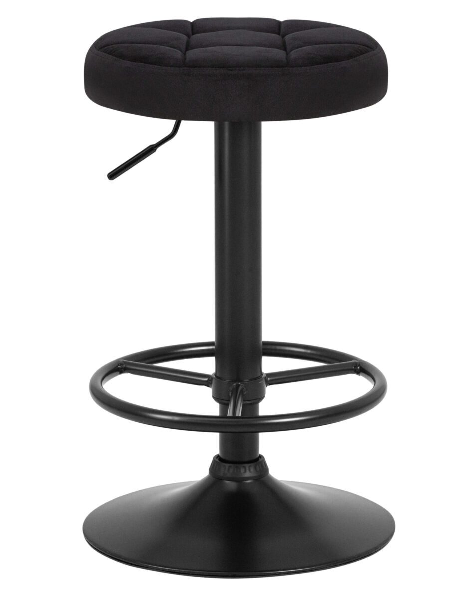 Табурет барный DOBRIN BRUNO BLACK (черный велюр (MJ9-101)) -