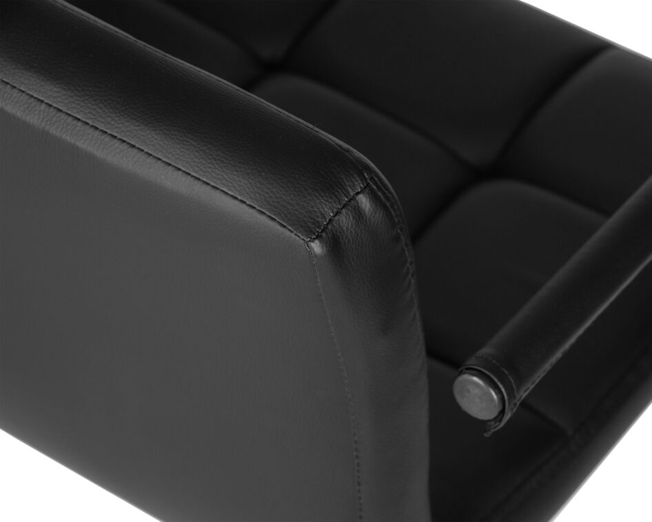 Стул барный DOBRIN KRUGER ARM BLACK (черный) — изображение 8