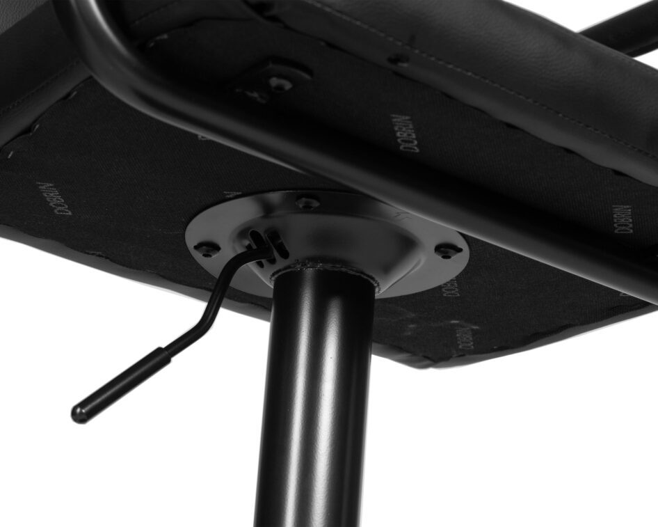 Стул барный DOBRIN KRUGER ARM BLACK (черный) — изображение 9
