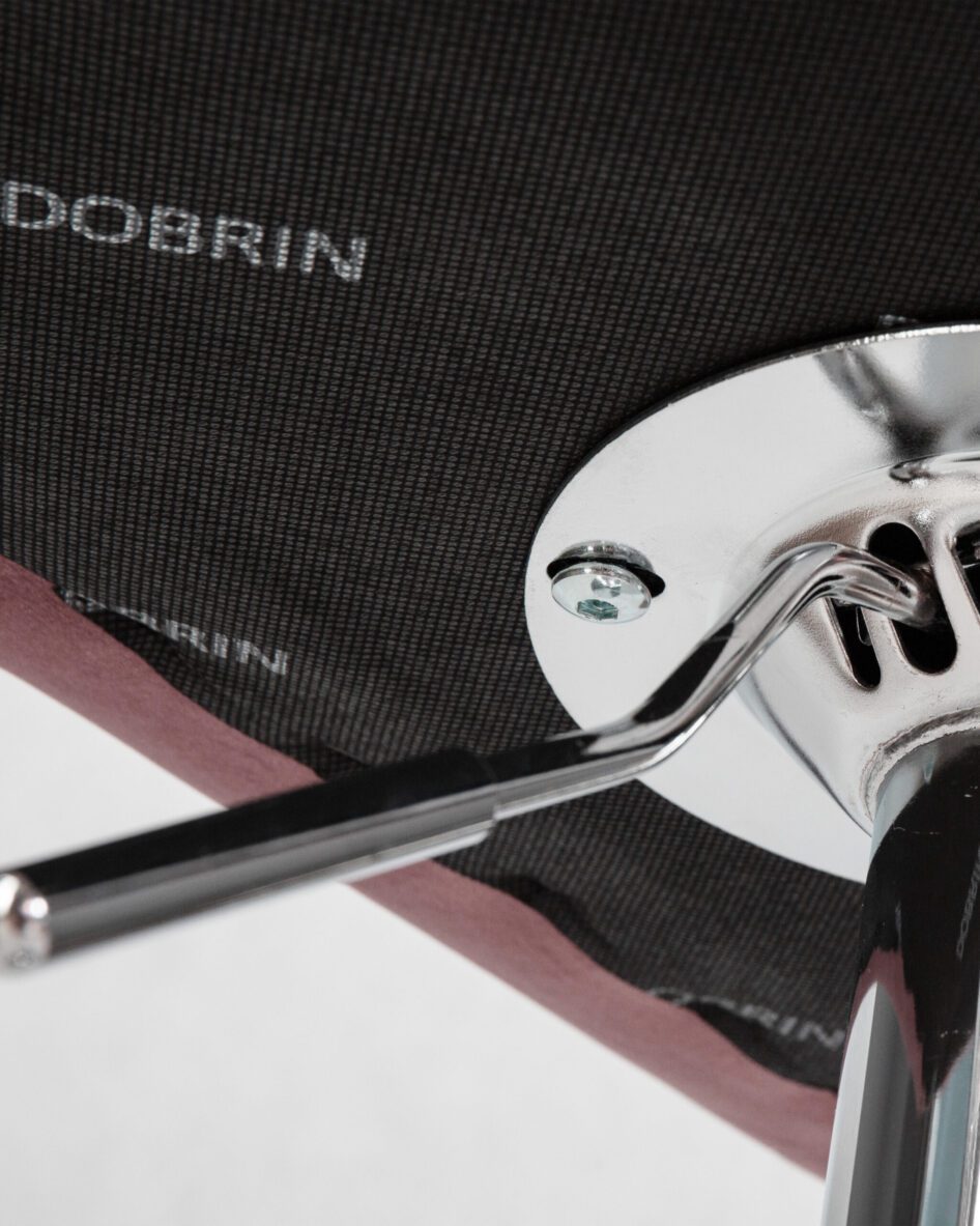 Стул барный DOBRIN KRUGER ARM (пудрово-розовый велюр (MJ9-32)) — изображение 10