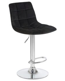 Стул барный DOBRIN TAILOR (черный велюр (MJ9-101)) -