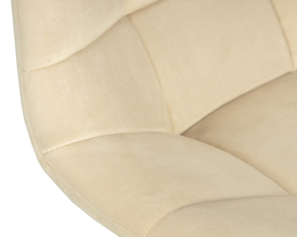 Стул барный DOBRIN TAILOR WHITE (бежевый велюр (MJ9-10)) — изображение 9