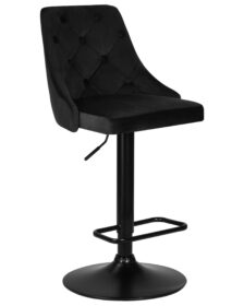 Стул барный DOBRIN JOSEPH BLACK (черный велюр (MJ9-101)) -
