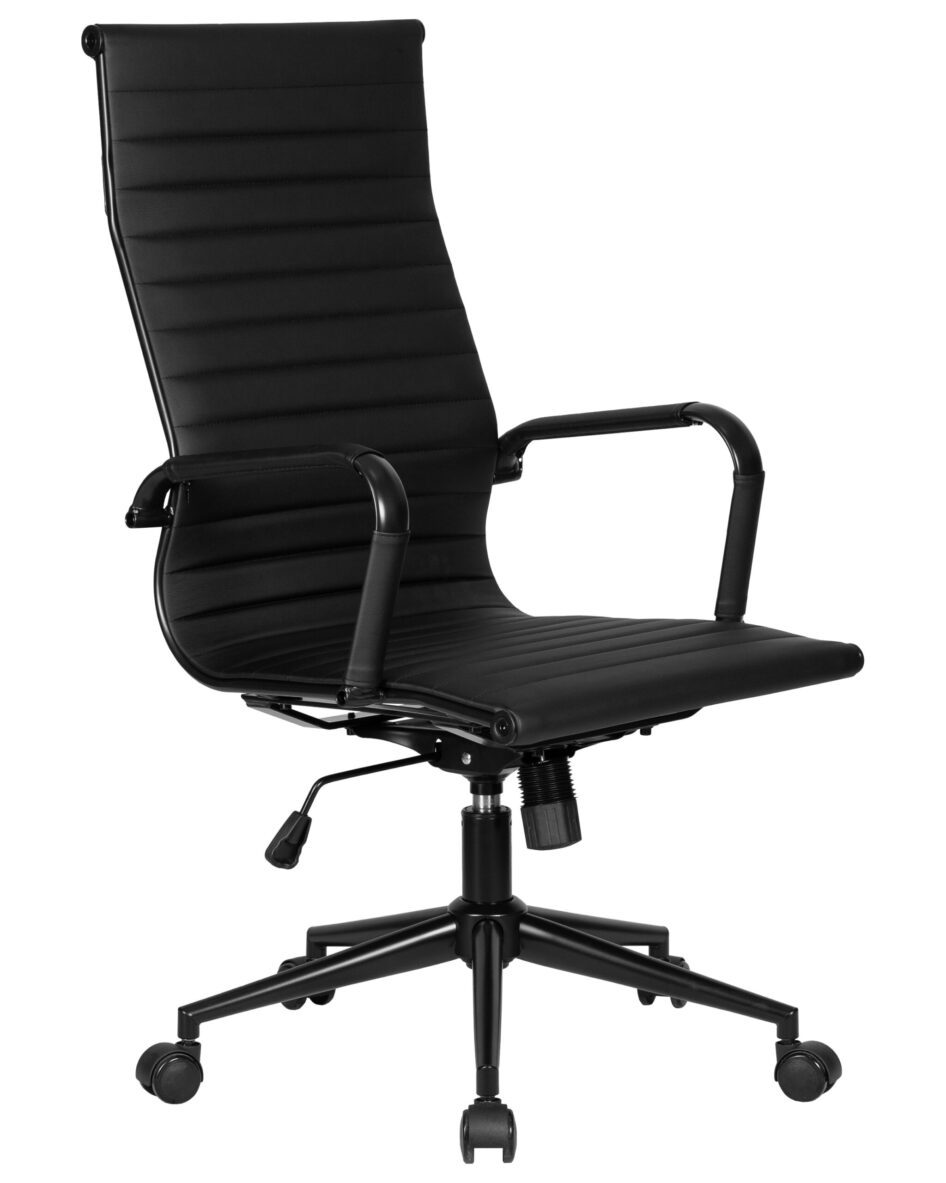 Офисное кресло для руководителей DOBRIN CLARK SIMPLE BLACK (чёрный) — изображение 2