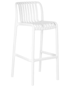 Стул барный DOBRIN CHLOE BAR (белый) -