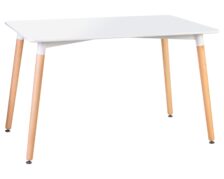 Стол обеденный DOBRIN SERRA WIDE (ножки светлый бук
