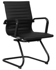 Офисное кресло для посетителей DOBRIN CODY BLACK (чёрный) - 102N_BlackBase-LMR CODY BLACK